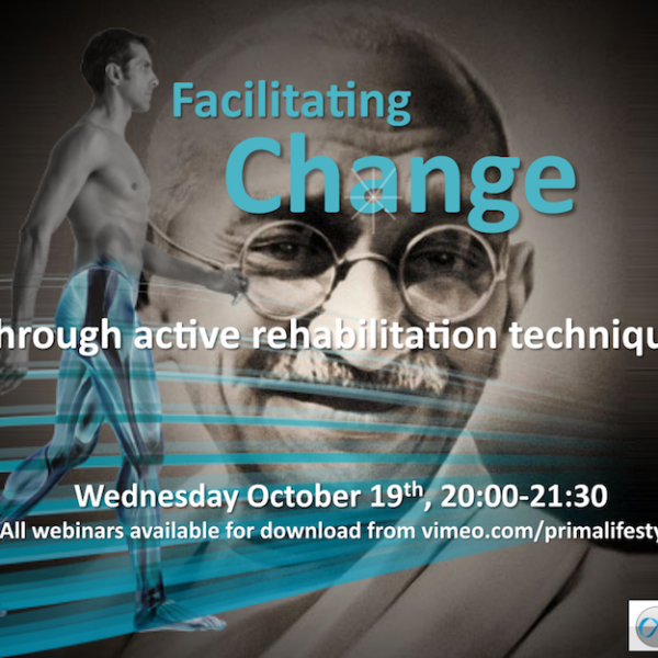 Facilitating Change Through Active Rehabilitation Techniques - Webinar